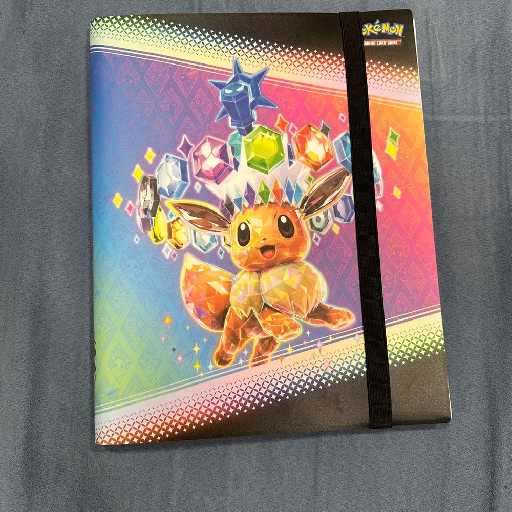 Pokemon Scarlet & Violet Prismatic Evolutions Binder + cards